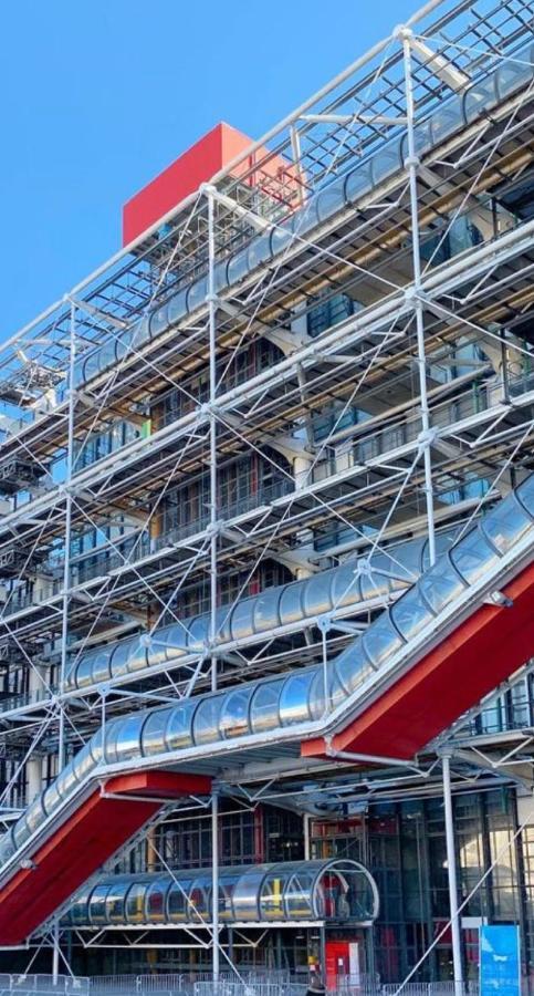 Pompidou Room Paris Centre Exteriör bild